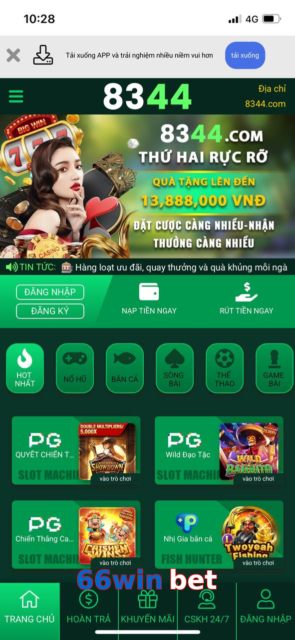 66win bet
