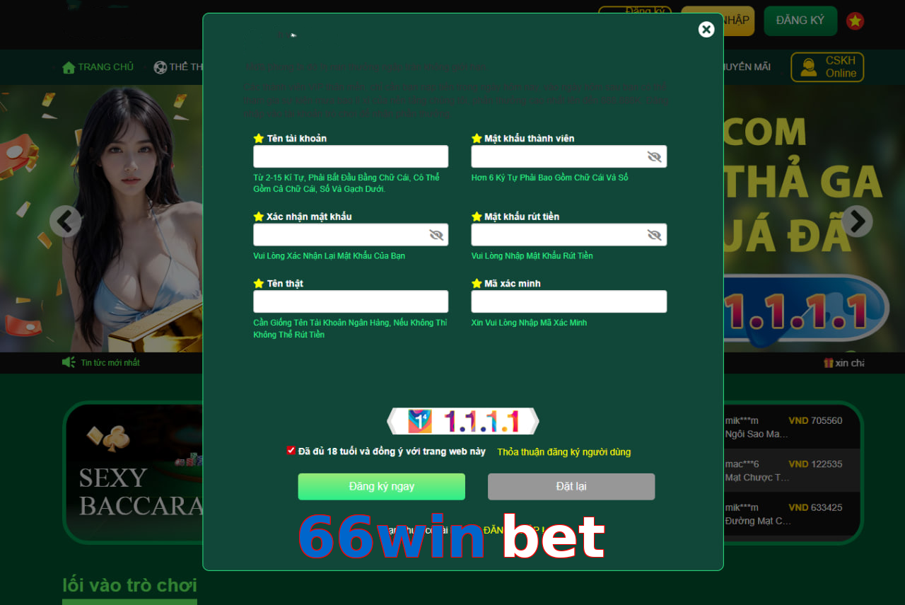 66win bet